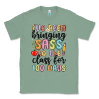 Sage i ve been bringing sass to the class for 100 days Classic Tee - MaliasSmallBusiness