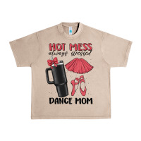 French Oak hot mess always stressed dance mom Urban Heavy Tee - MaliasSmallBusiness