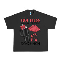 Hot Mess Always Stressed Dance Mom Urban Heavy Tee | Teevron