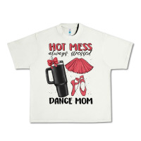 Pistachio hot mess always stressed dance mom Urban Heavy Tee - MaliasSmallBusiness