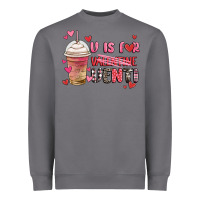 Storm v is for valentine venti coffee cup Heavyweight Sweatshirt - MaliasSmallBusiness