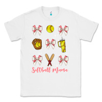 White softball coquette bow Classic Tee - JahusDesignShop