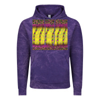 Cloud Purple mardi gras bead leopard Vintage Hoodie - BarkalooDesign