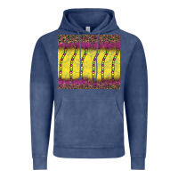 Vintage Denim mardi gras bead leopard Vintage Hoodie - BarkalooDesign