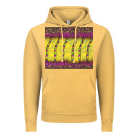 Vintage Mustard mardi gras bead leopard Vintage Hoodie - BarkalooDesign