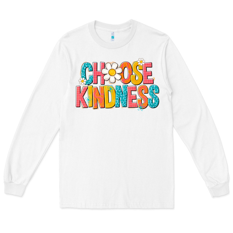 Choose Kindness Long Sleeve Tee by NancyCooperArtShop | Teevron