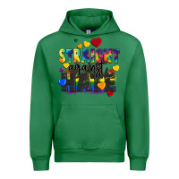 Emerald straight against hate Urban Hoodie - FaDigitalArtStudio