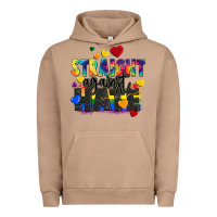 Pigment Burro straight against hate Urban Hoodie - FaDigitalArtStudio