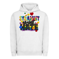 Pigment Lunar Rock straight against hate Urban Hoodie - FaDigitalArtStudio