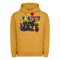 Pigment Peanut Butter straight against hate Urban Hoodie - FaDigitalArtStudio