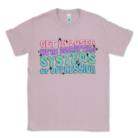 Lilac get in loser we're disrupting systems of oppressio Classic Tee - MaliasSmallBusiness