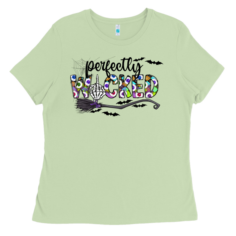 Perfectly Wicked Ladies Tee by CowhideDigitalArt | Teevron