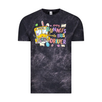 Cloud Black every bunny's favorite bus driver malia Vintage Tee - MaliasSmallBusiness
