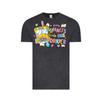 Vintage Black every bunny's favorite bus driver malia Vintage Tee - MaliasSmallBusiness