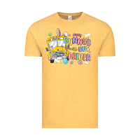 Vintage Mustard every bunny's favorite bus driver malia Vintage Tee - MaliasSmallBusiness