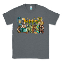 Charcoal Heather happy camper Classic Tee - CowhideDigitalArt