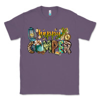 Lavender happy camper Classic Tee - CowhideDigitalArt