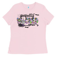 Bubblegum Pink Perfectly Wicked Ladies Tee - CowhideDigitalArt