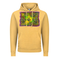 Vintage Mustard mardi gras background Vintage Hoodie - BarkalooDesign