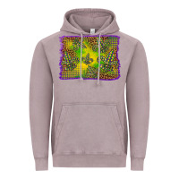 Vintage Zinc mardi gras background Vintage Hoodie - BarkalooDesign