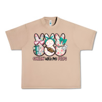 Burro easter chilling with my peeps bunny Urban Heavy Tee - MaliasSmallBusiness