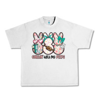 Lunar Rock easter chilling with my peeps bunny Urban Heavy Tee - MaliasSmallBusiness