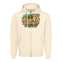 Sandshell aloha summer Zipper Hoodie - BarkalooDesign