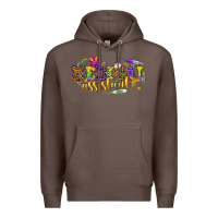 Coffee MA Medical Assistant Mardi Gras Premium Hoodie - HowdyJamesFarm