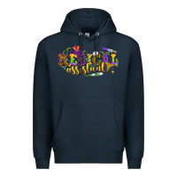 Navy MA Medical Assistant Mardi Gras Premium Hoodie - HowdyJamesFarm