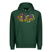 Sports Green MA Medical Assistant Mardi Gras Premium Hoodie - HowdyJamesFarm