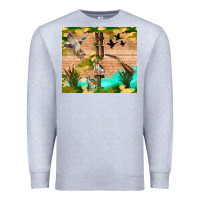 Heather Grey hunting life Premium Sweatshirt - TumblerDesignByShophia