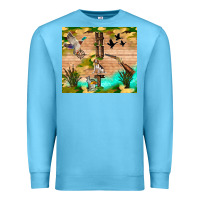 Ocean Blue hunting life Premium Sweatshirt - TumblerDesignByShophia
