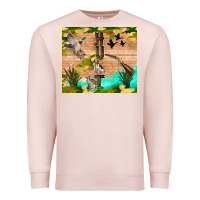 Pale Pink hunting life Premium Sweatshirt - TumblerDesignByShophia