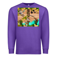 Purple hunting life Premium Sweatshirt - TumblerDesignByShophia