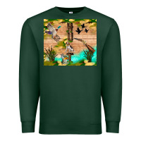 Sports Green hunting life Premium Sweatshirt - TumblerDesignByShophia