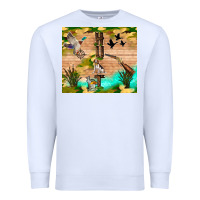 White hunting life Premium Sweatshirt - TumblerDesignByShophia