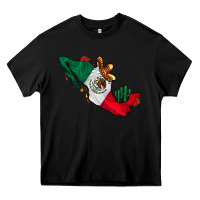 Black mexico Heavy Core Tee - CowhideDigitalArt