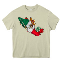 Mossy mexico Heavy Core Tee - CowhideDigitalArt