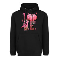 Black love cancer pumpkin Heavyweight Hoodie - texasbilliewilder