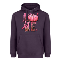 Plum love cancer pumpkin Heavyweight Hoodie - texasbilliewilder