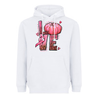 White love cancer pumpkin Heavyweight Hoodie - texasbilliewilder