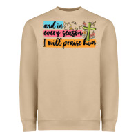 Mushroom and in every season i will praise him Heavyweight Sweatshirt - MaliasSmallBusiness
