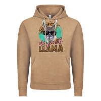 Vintage Coffee western no prob llama Vintage Hoodie - LillyAllenDesigns