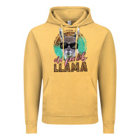 Vintage Mustard western no prob llama Vintage Hoodie - LillyAllenDesigns