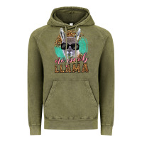 Vintage Olive western no prob llama Vintage Hoodie - LillyAllenDesigns