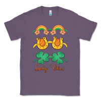 Lavender lucky vibes st. patrick's day Classic Tee - MaliasSmallBusiness