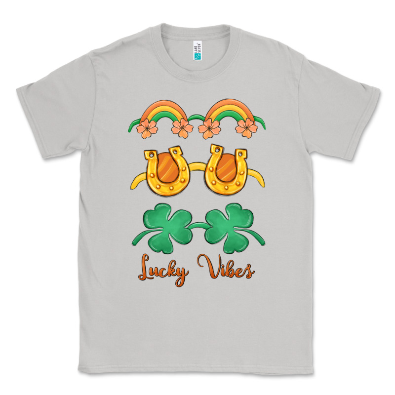 Lucky Vibes St. Patrick's Day Classic Tee by MaliasSmallBusiness | Teevron