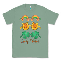 Sage lucky vibes st. patrick's day Classic Tee - MaliasSmallBusiness