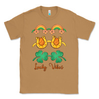 Toasted Coconut lucky vibes st. patrick's day Classic Tee - MaliasSmallBusiness