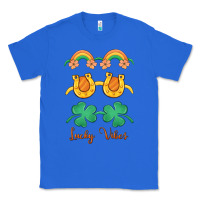 True Royal lucky vibes st. patrick's day Classic Tee - MaliasSmallBusiness